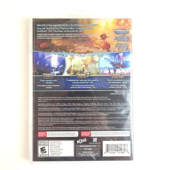 Trine Ultimate Collection 1,2,3,4 PC Steam Download with Box New and Sealed - Picture 5 of 5